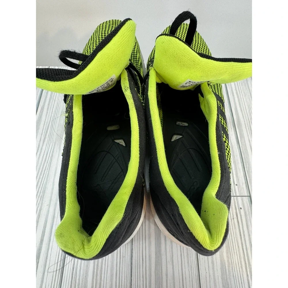 Adidas Men's Running Gym Mesh Shoes Sneakers Athletic Black Green & Black Size 9